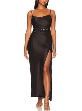 Nicholas Elegant Dark Chocolate Simone Dress Size 6